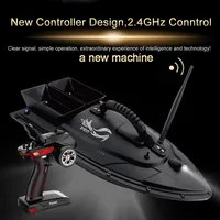 MBLN Bait Boat with Dual Hoppers, 500M Range, LED Light, Hook Release, 1.5kg Load, Dual Motors, Remote Control Fishing Feeder - Image 4