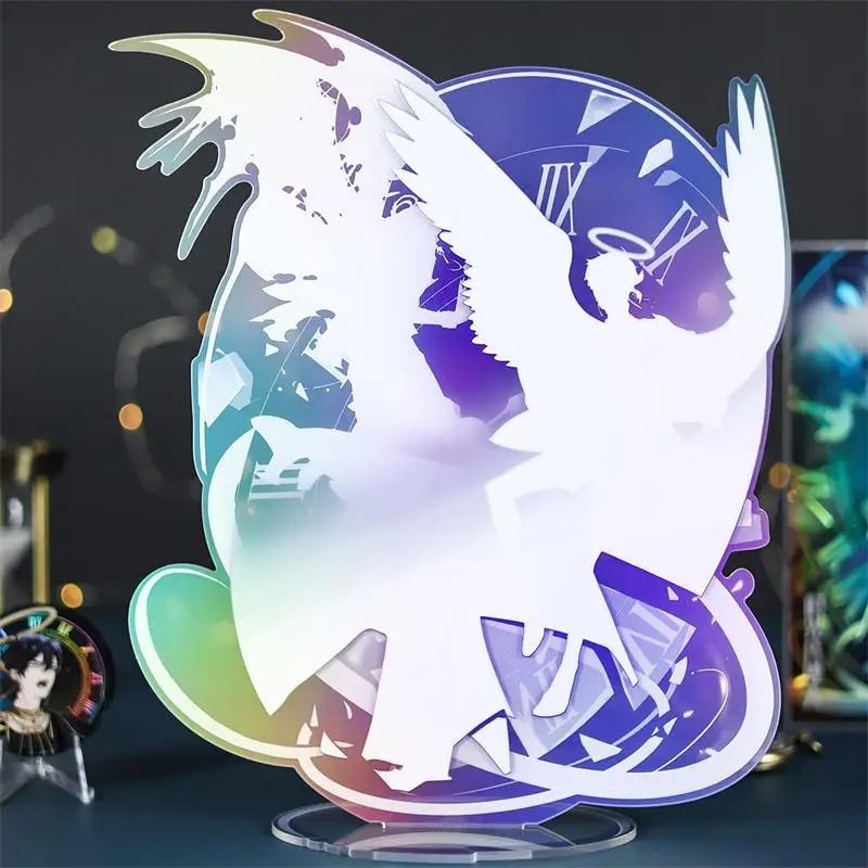 링크 클릭 공식 굿즈 이세룬 우 시리즈 포스터 스탠디 코스터 배지 세트 컬러 페이퍼 루광, 청샤오시