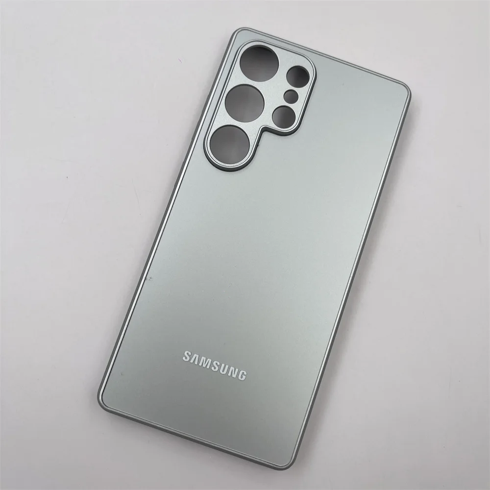 Luxury Silicone Case with Lens Protection - Matte Frosted Back Shell