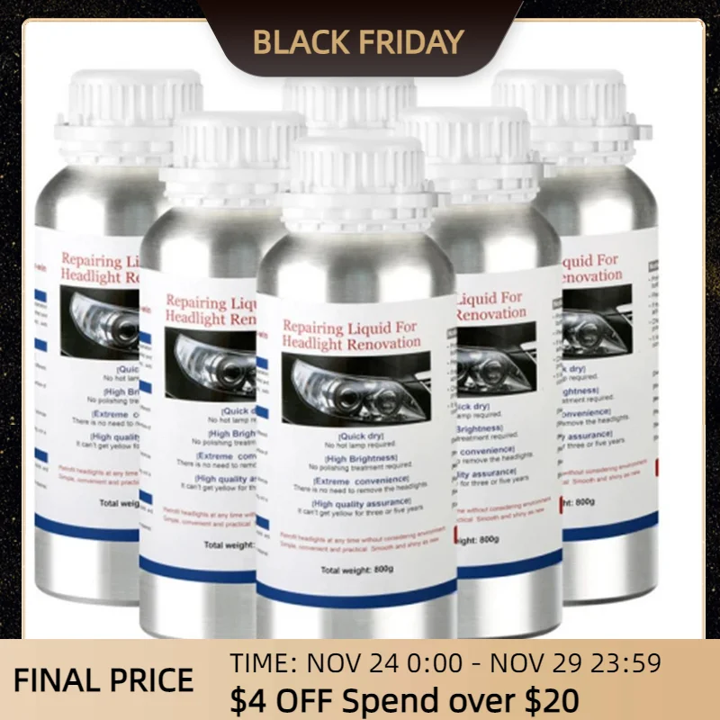 RepairingLiquidForHeadlightRenovationCarHeadlightsCleaning