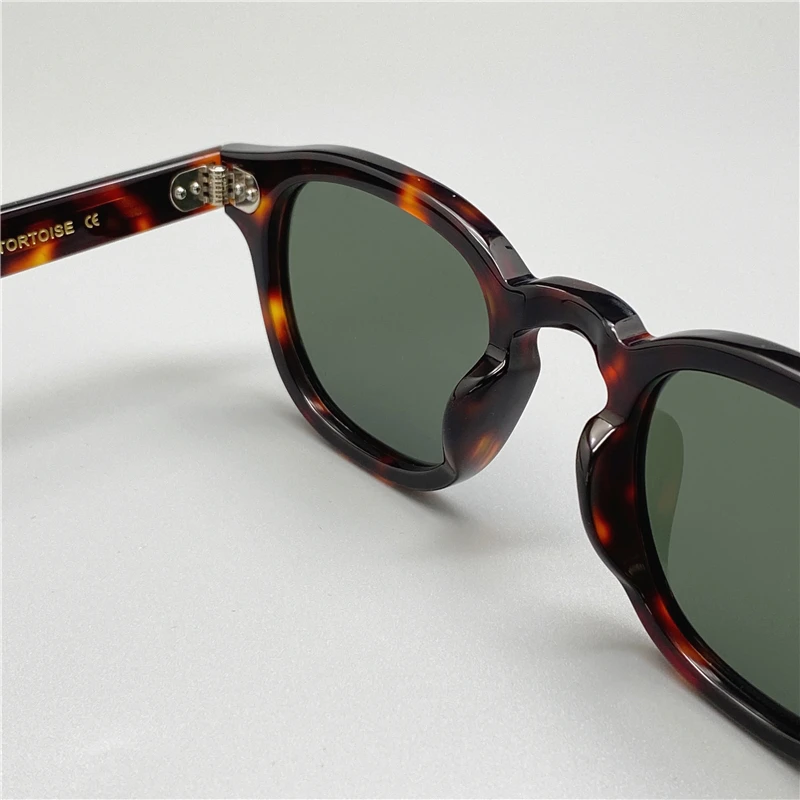 Sonnenbrille Mann Johnny Depp Lemtosh Polarisierte Sonnenbrille Frau Luxus Marke Retro Acetat Rahmen Hohe Qualität – Detail 19