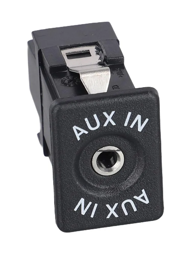 Quick Installation Audio Auxiliary Socket 16D035724 ABS Material Anti-corrosion Car AUX Audio Socket For Central Control Panel