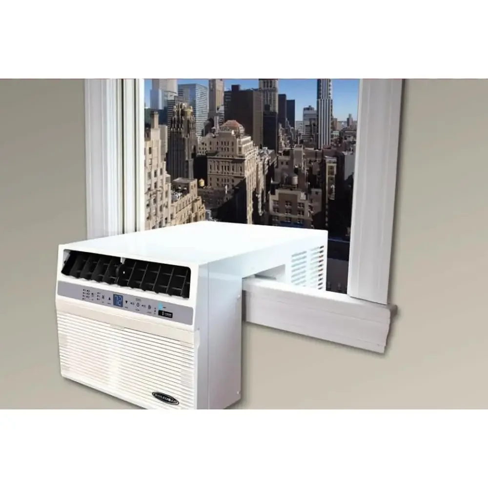 12,000 BTU Window Air Conditioner Heater Cooling 115V Wi-Fi Enabled Saddle Safe Quiet Inverter Compressor Year-round Use 5