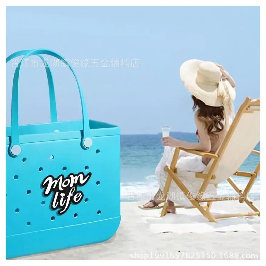 18 teile/los MAX obst apple große größe strand tasche schnalle charme kette dekorationen zubehör für totes bogg tasche frau DIY geschenk reise – Detail 6