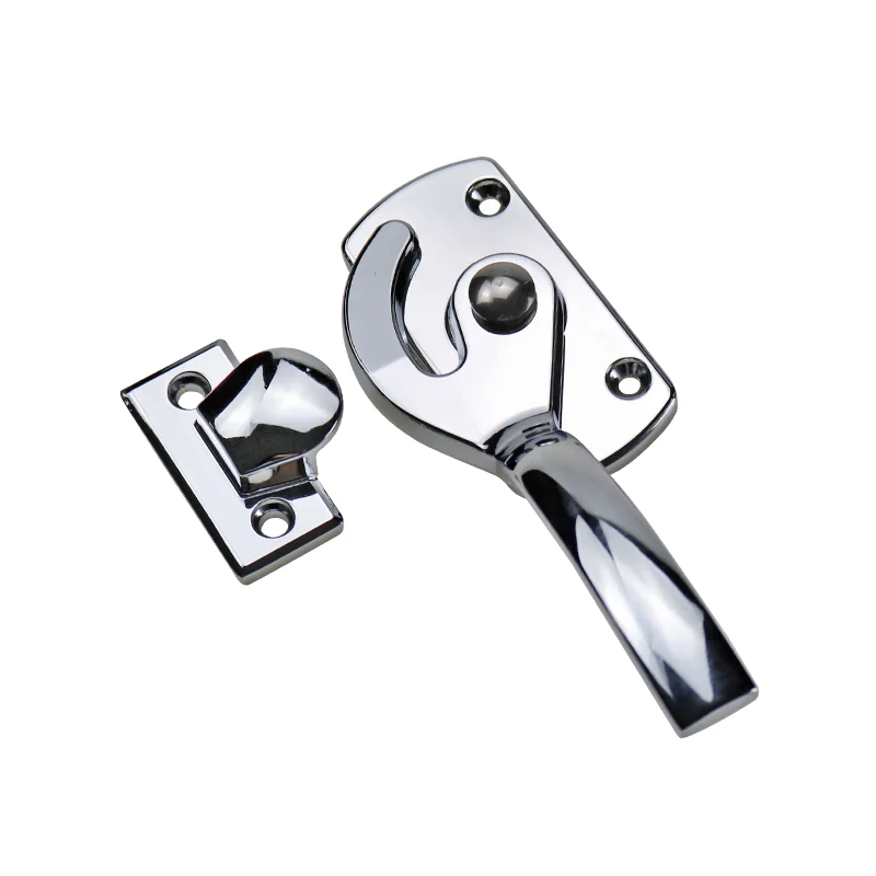 Zinc Alloy Surface Mounted Handle Food Cabinet Freezer Cabinet Door Lock Tightly Closed Handle Lock