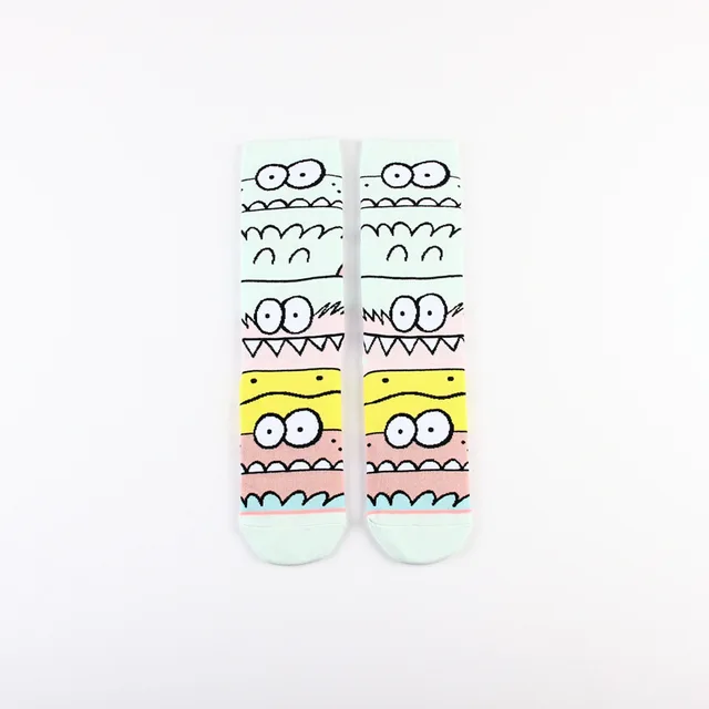 SpongeBob Squidward Tentacles Patrick Star Crab boss Plankton  cartoon Adult tube socks Cosplay Children Christmas Gifts sock 5