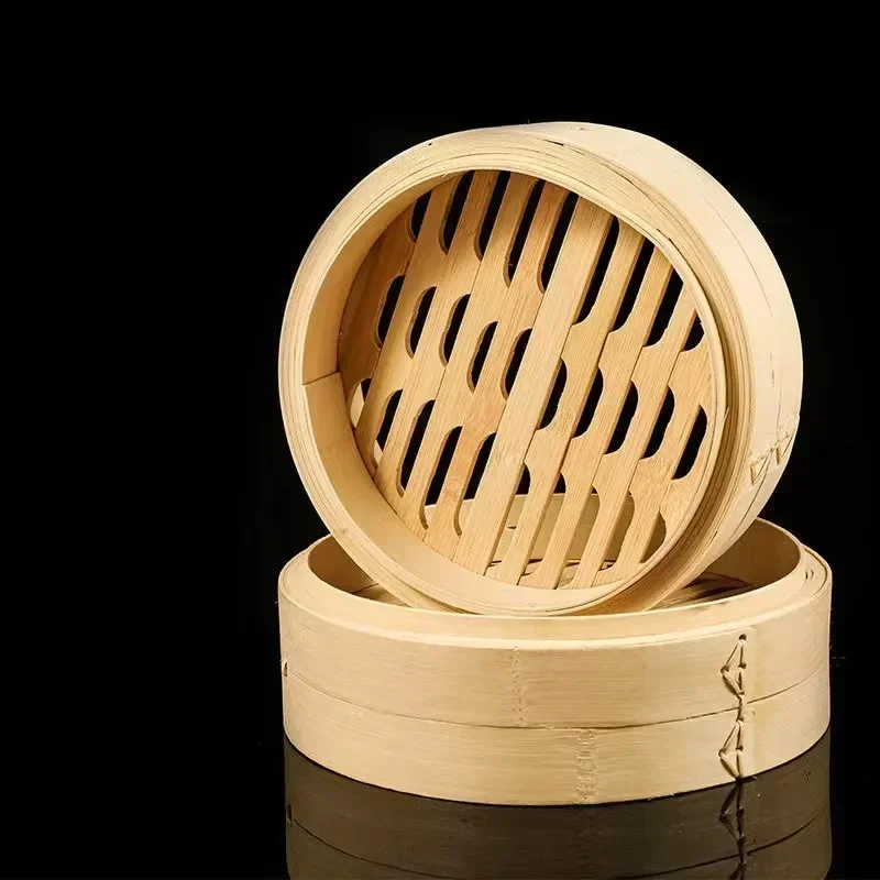 

Lid Pot Bamboo Fish 1 Basket Rice Steam Snack Tools Cooking Dimsum With Kitchen Steamer Durable Vegetable Dumpling 2
