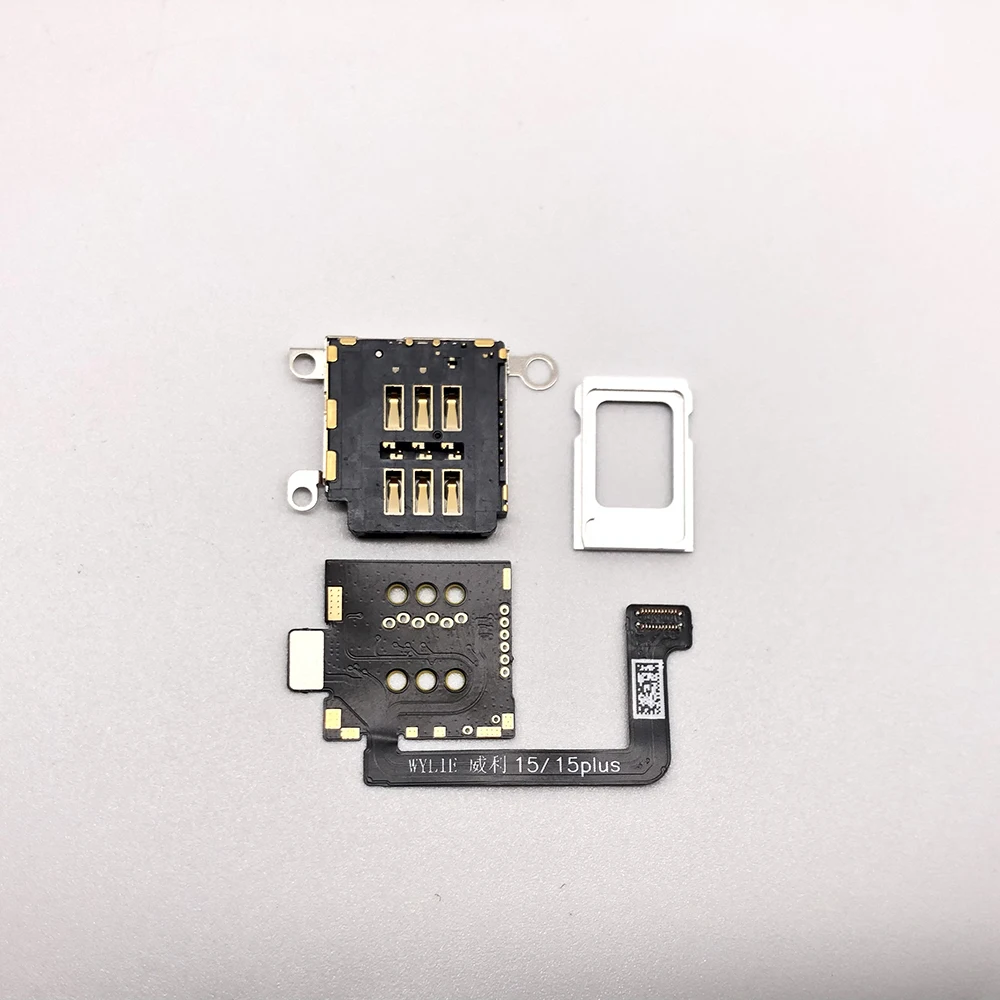 WYLIE NEW Esim to Dual SIM Card Cable for iPhone 15 14 plus pro max Dual Card to Dual Single  No Need Separate No Damage Flex