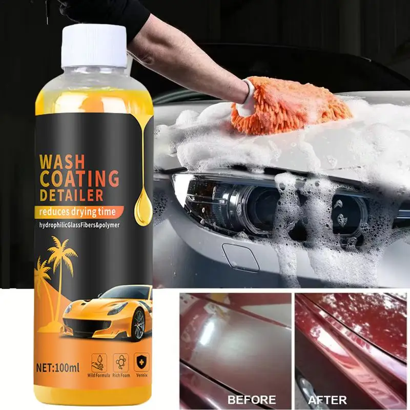 

Car Shampoo High Concentration Car Accessories Detailing Wash Super Foam Cleaner Multifunctional Car Maintenance for Auto Moto