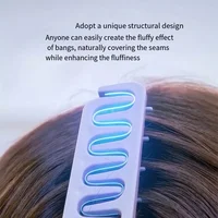 Ensemble d'outils de coiffure bouclés pour hommes et femmes, peigne à Texture moelleuse et racine de cheveux, Clip moelleux, bouclage naturel, accessoires de barbier sans trace 4