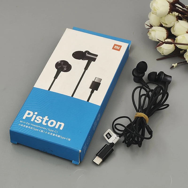 Xiaomi Piston USB Type C Earphone In-ear Wired Sports Earbuds