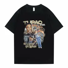

Awesome Rapper Hip Hop Tupac 2pac Print Tshirt Streetwear Regular Men Tops Man Woman Fashion Casual T-shirt Man Pure Cotton Tees