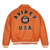 AVIREX 2024 New Listing French Leather Flight Jacket Men's Sheepskin US Size Loose Spring Coat 2