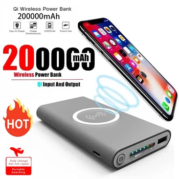 초박형 무선 휴대용 양방향 초고속 충전 모바일 전원 C 타입 외부 배터리 팩 충전기, 범용 신제품