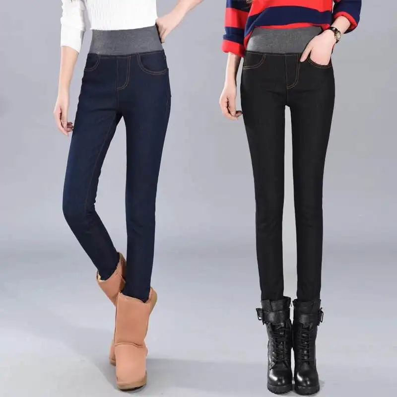 Рисунок 5 - Женские теплые обтягивающие джинсы-карандаш