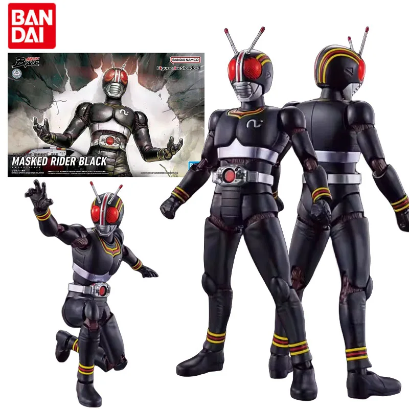 

Фигурка Райдера из аниме Bandai Подлинная Kamen Rider, черная экшн-фигурка FRS Masked Rider, игрушки для мальчиков и девочек, подарок для детей, Коллекционная модель