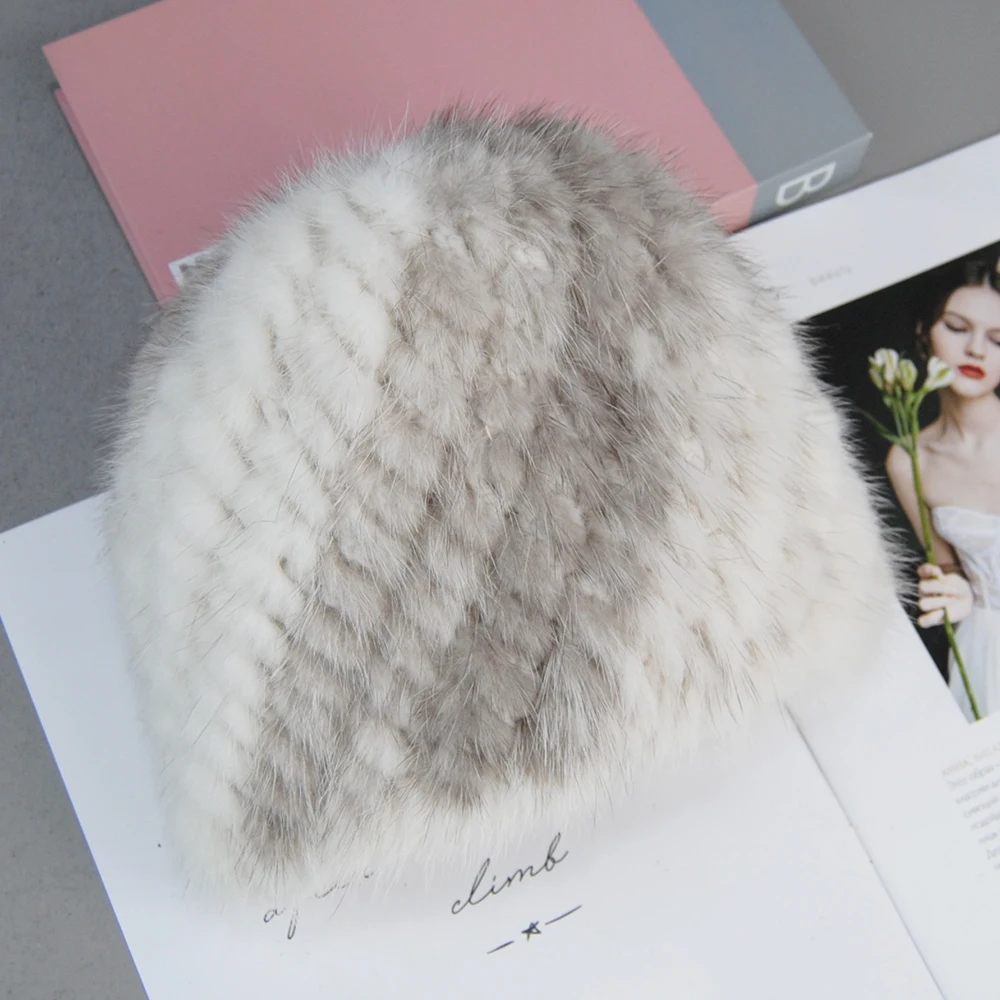 cross mink white