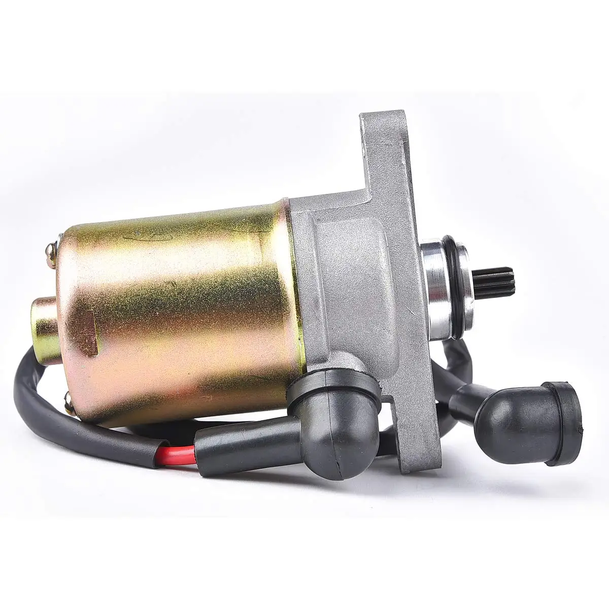 10 Teeth Starter Motor for GY6 49cc 50cc 60cc 80cc Scooter Moped ATV Taotao Roketa Sunl Baja Jonway QMB139 Engine Scooter Moped starter motor set