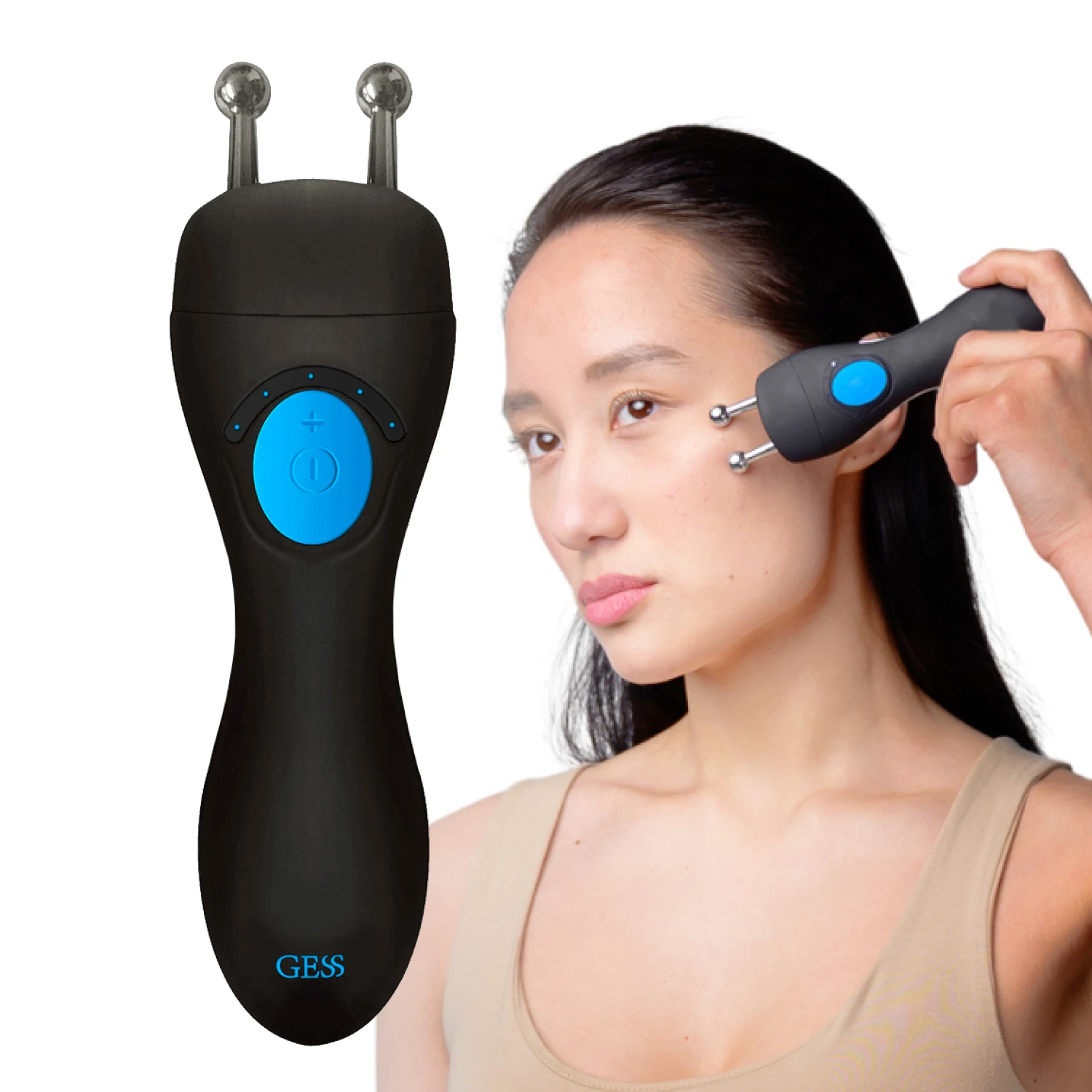 GESS Microcurrent Facial Device, Face Lift Massager Anti Aging Skin and Neck Care Beauty Tools for Home,Office 3