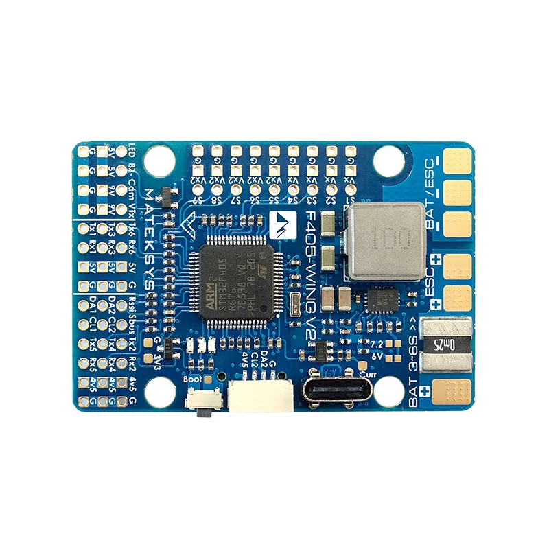 Matek F405-WING SE Flight Controller & PDB 220A 3-6S LiPo pour FPV