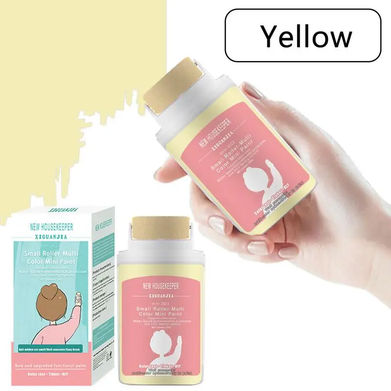 Wall Repair Paste Roller Brush Wall Painting Tool Brush Wall Cleaning Paint Brushes with Paste Roller Repair Paste Roller Gift for Housewarming Part