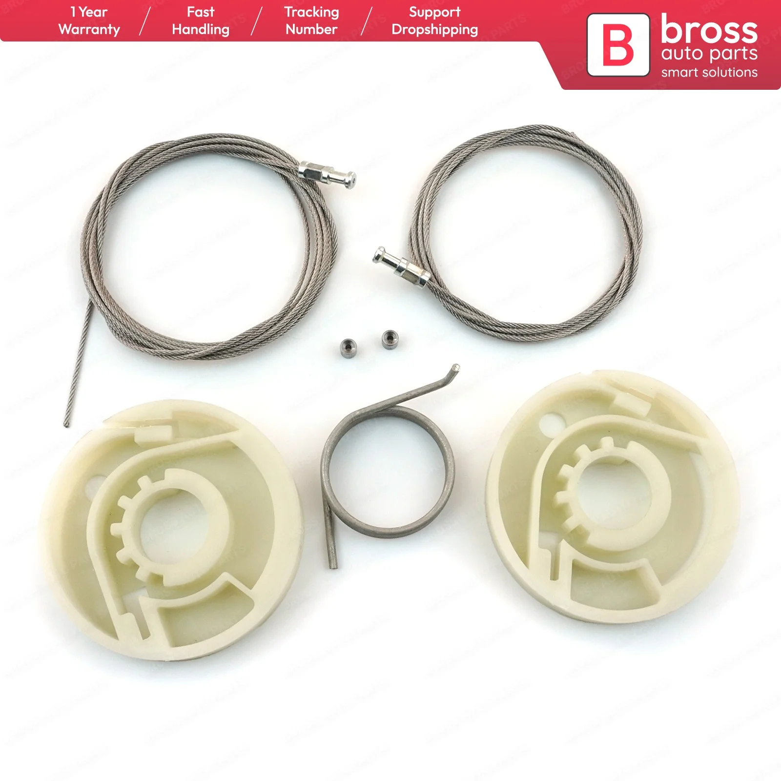 BDP227 Left Side Rear Electrical Slider Sliding Door Guide Rail Repair