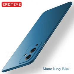 ZROTEVE Slim Matte Hard PC Protective Phone Case - OnePlus 9 (CN) (Matte Navy Blue)