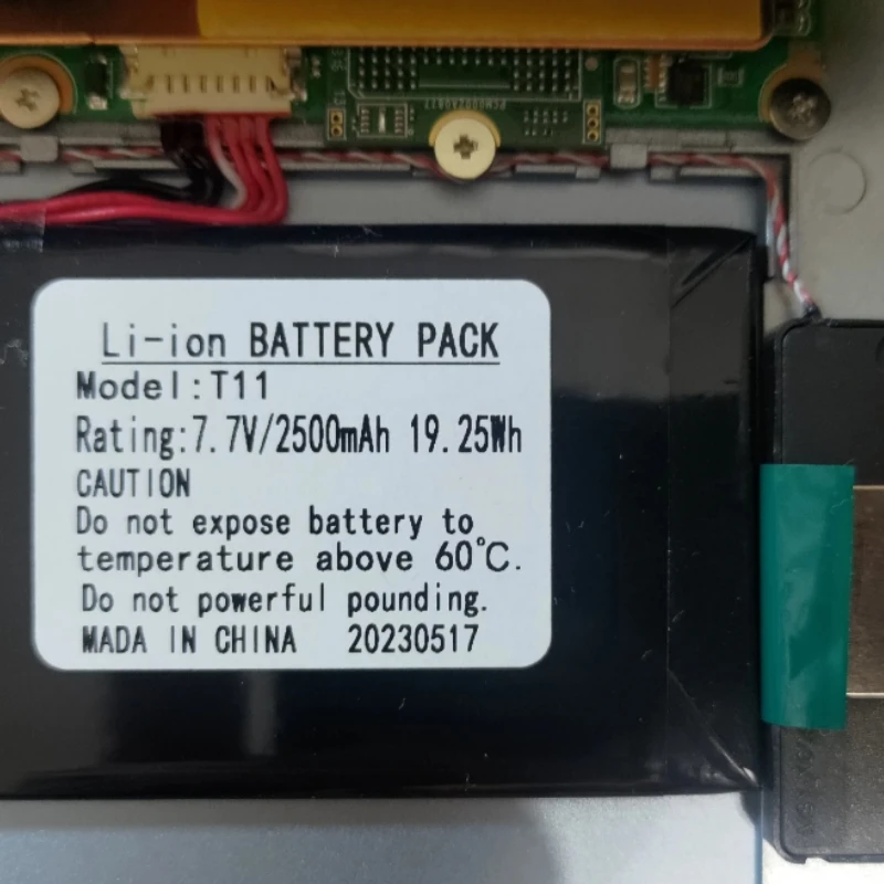 Bateria de Substituição do Portátil T11 3561842s1p H4863176p 7.6v 7.7v 4800mah Pinos Linhas Dere T11 Netbook Tablet pc Novo - Imagem 4