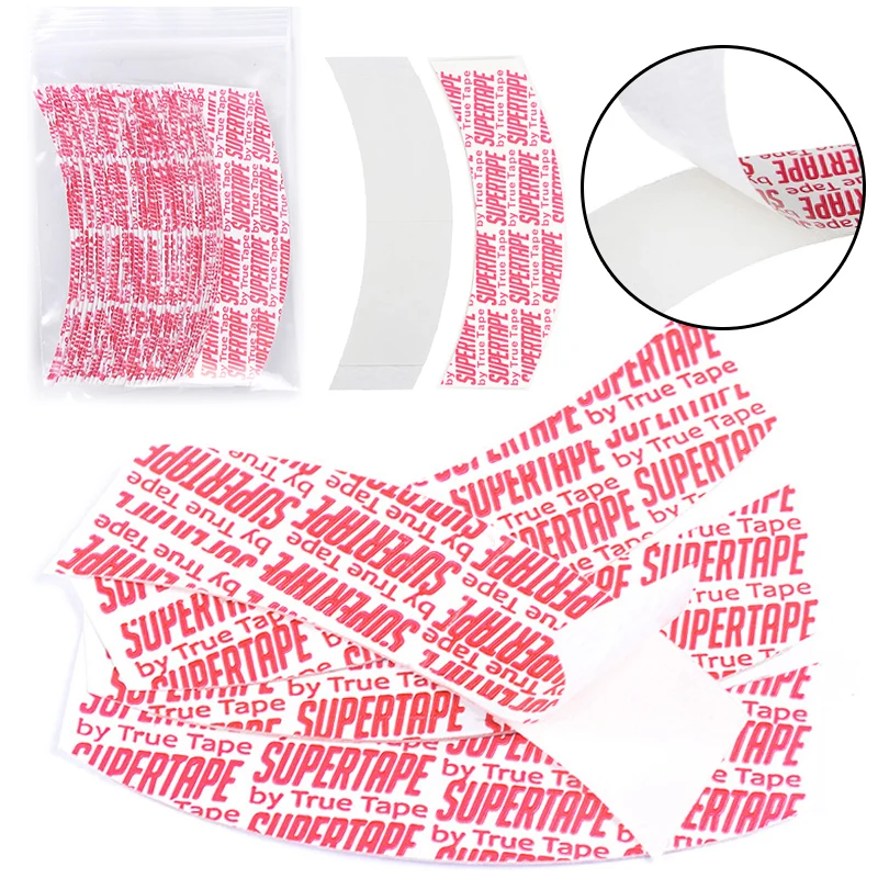 

36pcs/Lot Lace Front Wig Tape Strong Hold Hair Tape Waterproof Double Sided Adhesive Tape For Hair Extension/Toupee/Hairpiece