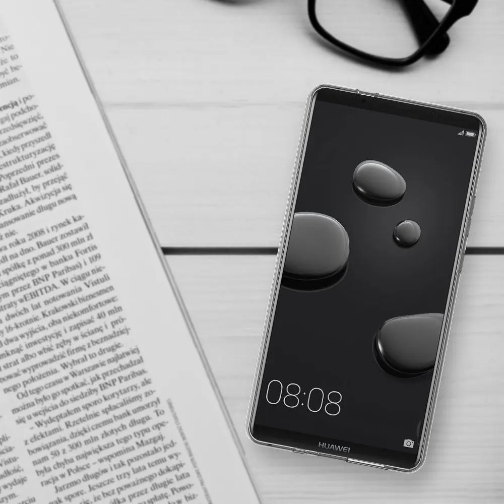 화웨이 메이트 10 프로 Mate10Pro 10Pro 소프트 TPU 투명 투명 실리콘 충격 방지 뒷면 커버 하우징 용 초박형 전화 케이스
