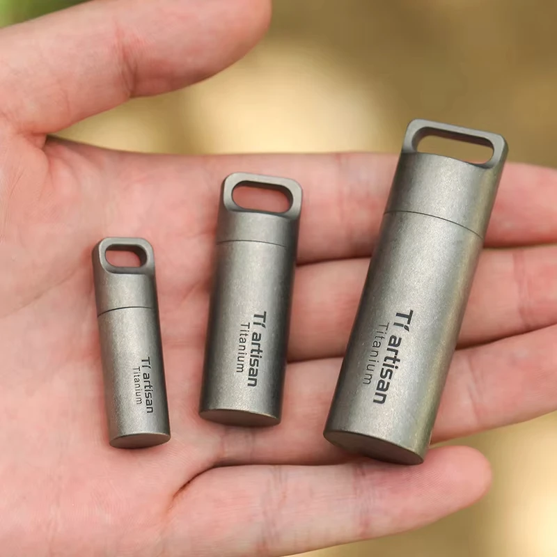 Titanium EDC Pill Container 1