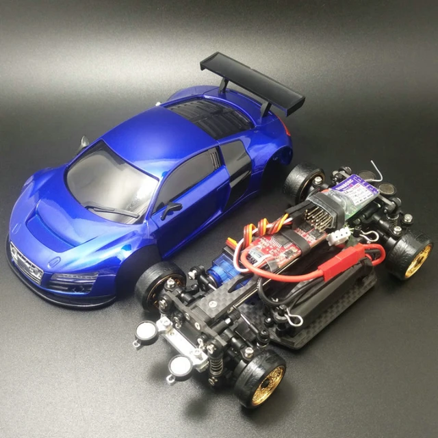 RC Drift 1/28 MINI Mosquito Car Mini-D Z Q Racing AWD 4WD Rear