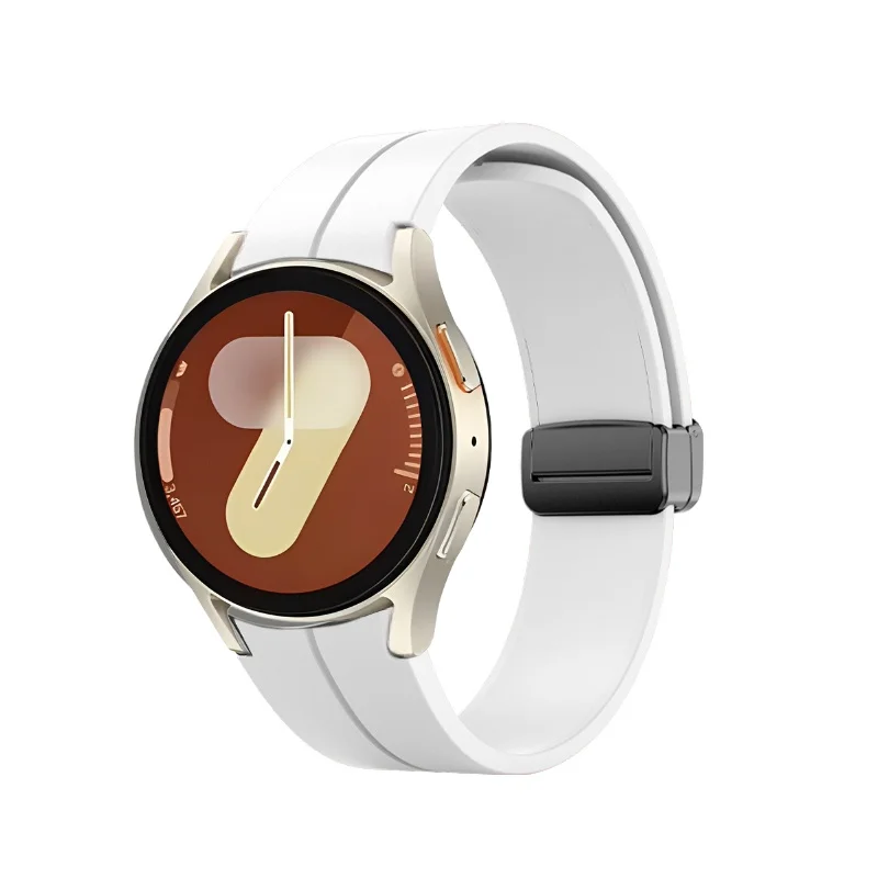 Magnetic Buckle Silicone Strap Wristband Replacement