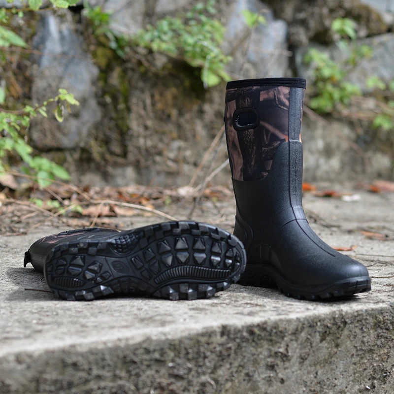 Botas De Lluvia Impermeables Para Hombre, Zapatos De Jardín Ligeros