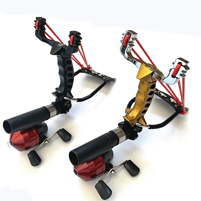 New Outdoor Hunting And Shooting Fish Dart Slingshot Powerful Bracket Children's Toy Catapult Games Ar15 Handguard Toys 3