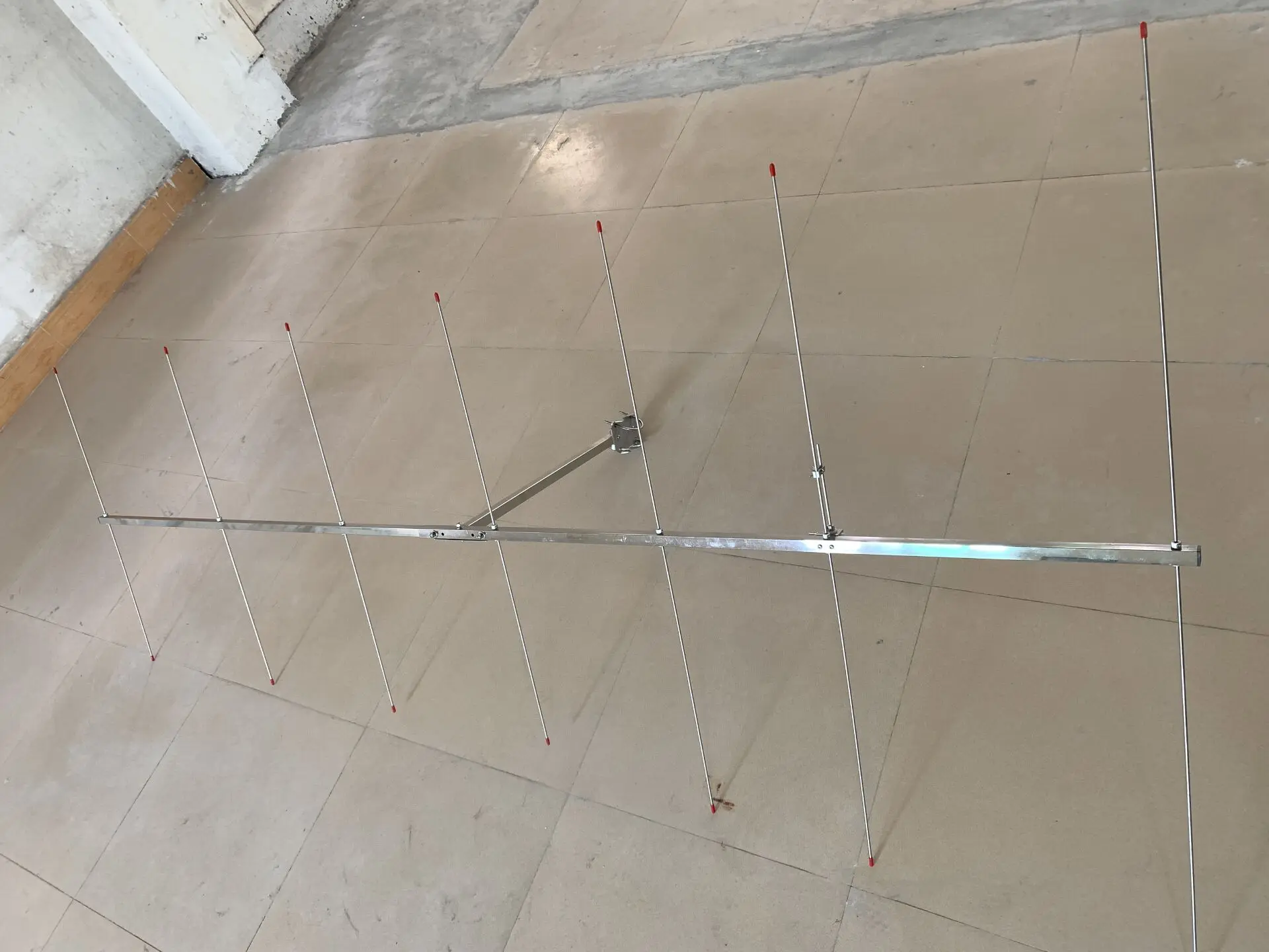 VHF 144M 스테인레스 스틸 야기 안테나, 146MHz, 145M, HAM 아마추어 라디오 햄 리피터 기지국, 안테나 7 개 요소, 144-146MHz