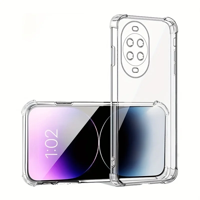 Clear Soft TPU Silicone Back Cover - Transparent Phone Case