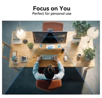 Webcam 4K avec trépied EMEET, caméra USB pour ordinateur, autofocus, streaming, avec microphones pour Zoom/Teams/OBS/PC/Mac/ordinateur portable 6