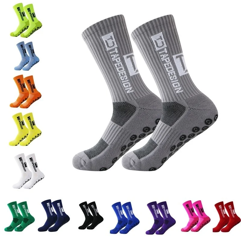 

Anti 22 Football Grip Pairs Non-Slip Soccer Slip Socks Socks Cotton Bottom Sport Cycling Basketball Socks 38-45 Wholesale