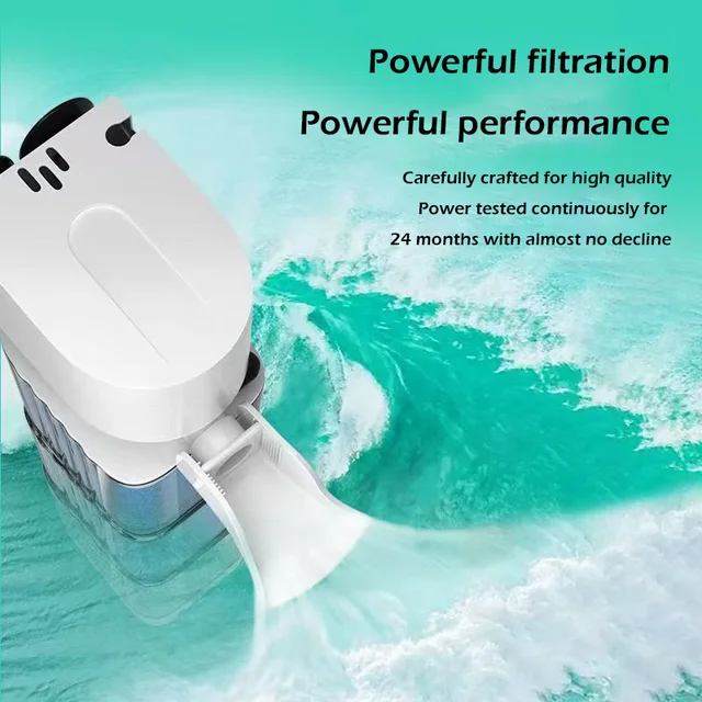 ปั๊มกรองตู้ปลา 6in1 ปั๊มลมใต้น้ำแบบเงียบ ปั๊มอากาศในตัว ปั๊มลมตู้ปลา เครื่องทำคลื่น 220v 3