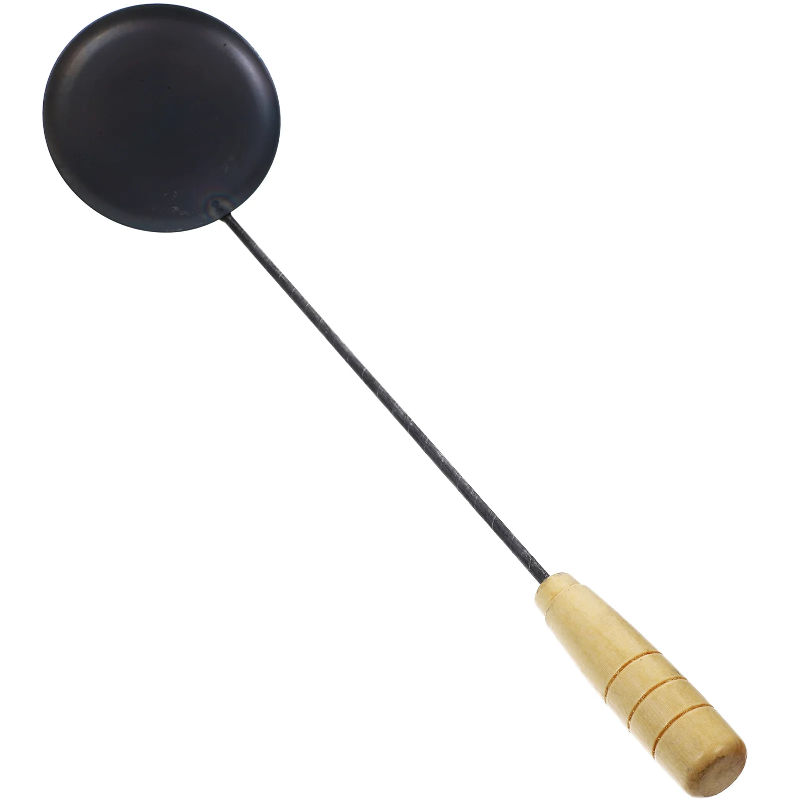 Pancake Spoon Handle Pastry Maker Oil Long Frying Snack with Wrought Iron Shrimp Crispy Scoop Cookie for Baking