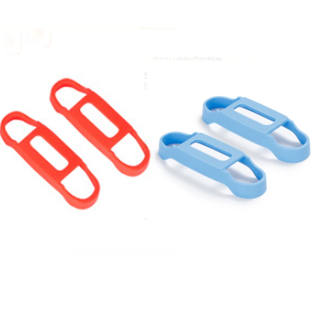 blue red