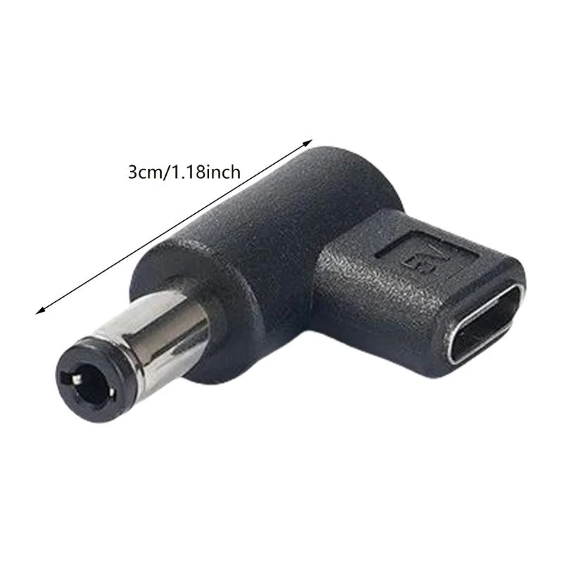 USB C 5.5x2.5/3.0x1.1/3.5x1.35/4.0x1.7/4.8x1.7/5.5x2.1mm 남성 유형 C 여성 5V 어댑터 노트북 용 USB C 어댑터