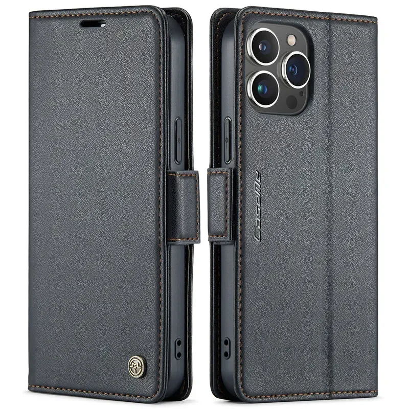 Premium Flip Leather Magnetic Wallet Phone Case with Card Holder