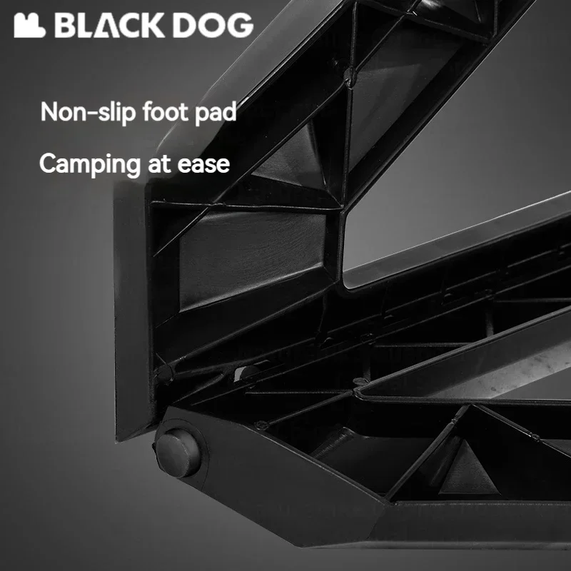 Folding Stool Outdoor Camping Ultralight Travel Fishing Beach Chair Small Stool Stable Portable Furniture Naturehike BLACKDOG