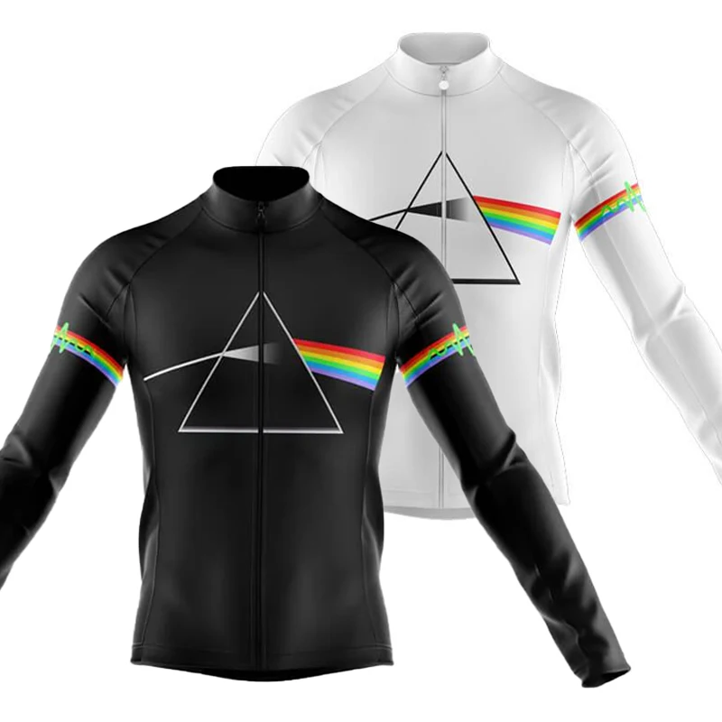 Men's Breathable Cycling Jersey - Long/Short Sleeve Outdoor Sports Shirt