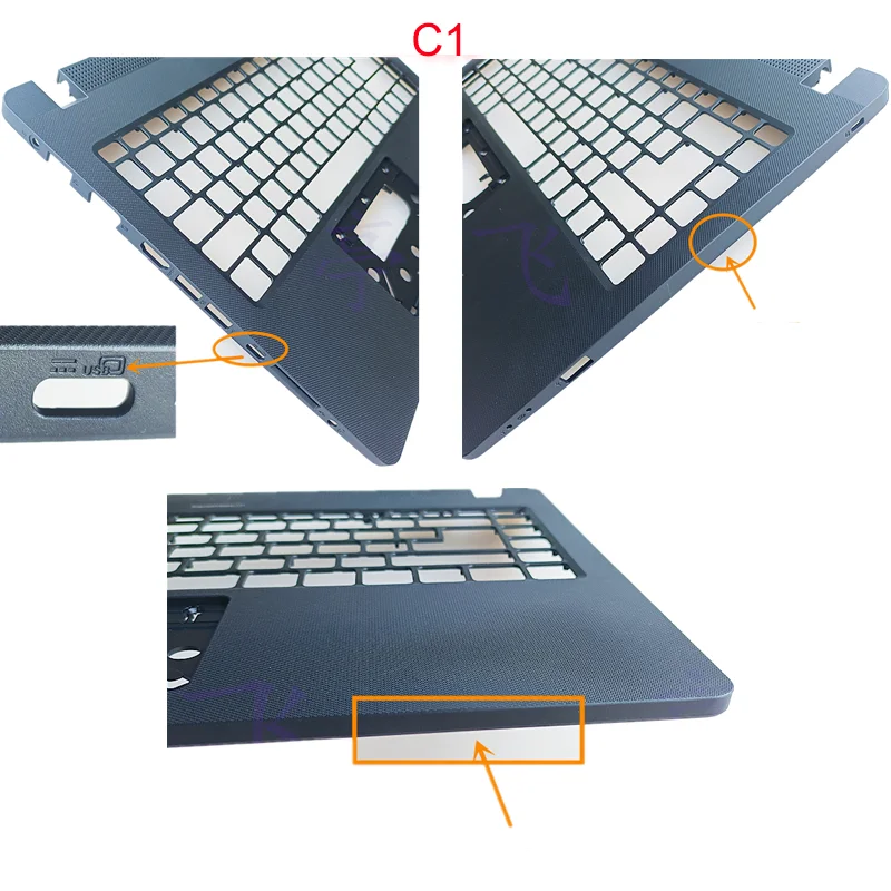 For Acer TravelMate P214 N19Q7 laptop screen back case top cover front bezel frame palm rest upper base lower bottom shell hinge
