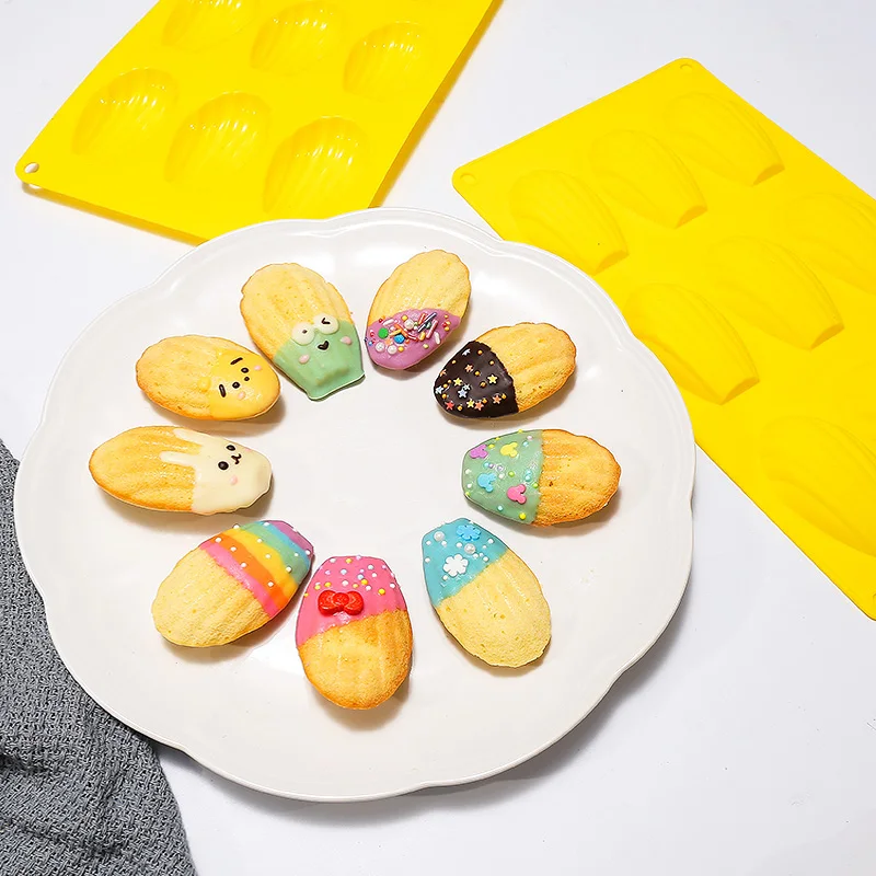 20 Mulden Mini Madeleine Tablett Muschelform Kuchenform Keks Keks Backform Handgemachte Seifenform Küchenbedarf Werkzeuge – Detail 5