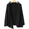 Cashmere Cape Draped Over Women's   Knitted Warm Jacke New Dual-purpose Scarf for Autumn and Winter 2