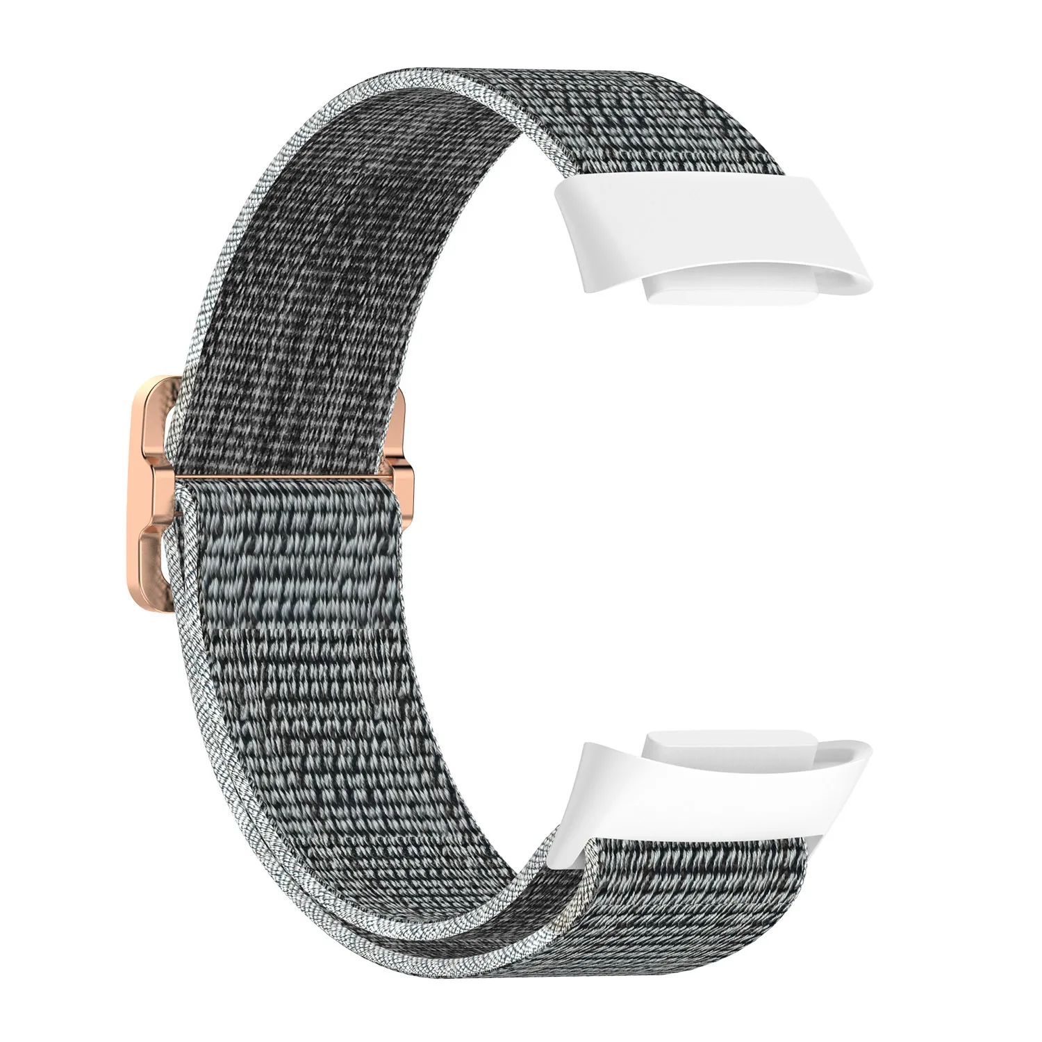Nylon Strap For Fitbit Charge 5 Elastic Braide Bracelet Loop and Two color Silicone band For Fitbit Charge 5 pulsera Bracelet 